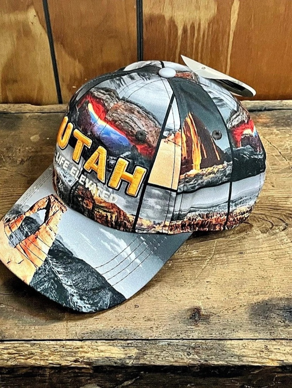 Robin Ruth Utah Life Elevated cap Utah Graphic Baseball Cap NWT